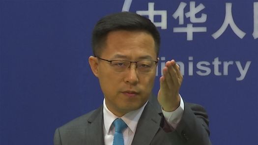 Zhao Lijian, vocero del Ministerio de Exteriores