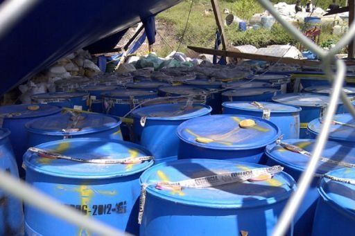 Interpol confisca en Latinoamérica 360 toneladas de químicos para drogas