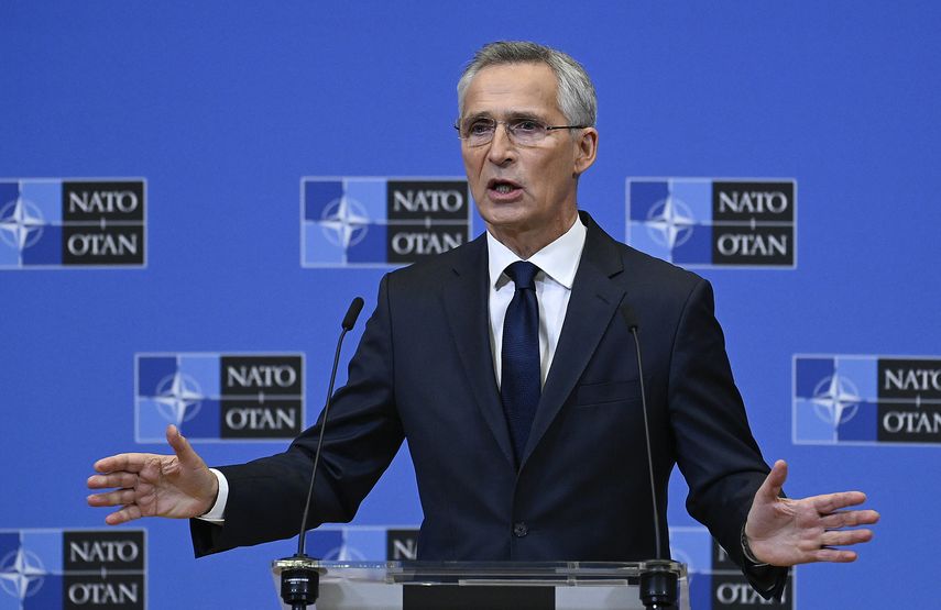 El jefe de la OTAN Jens Stoltenberg.