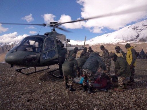 Ventiscas dejan 27 muertos en las montañas de Nepal
