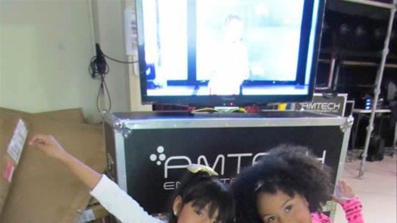 Backstage gala 1 de Pequeños Gigantes