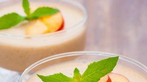 Receta light: mousse de melocotón