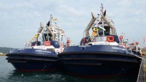 Empresa española entrega dos de 14 remolcadores al Canal de Panamá