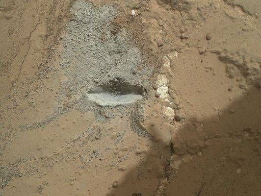 Curiosity completa primera perforación para recoger muestras de Marte
