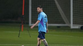Lionel Messi entra en acción con Argentina en Qatar 2022.