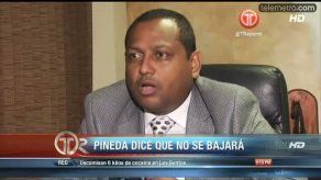 Proyecto podría beneficiar a Pineda ante cancelación de candidatura