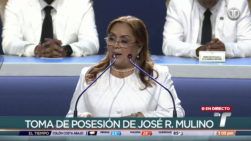 Toma de posesión de Mulino: Discurso de Dana Castañeda