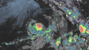 Se forma la tormenta tropical Dalila en el océano Pacífico