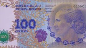 Billetes argentinos con imagen de Evita cotizan el doble en internet