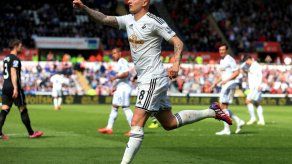 Swansea empata 1-1 con Everton en la Liga Premier