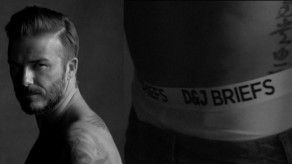 Publicidad de David Beckham junto a James Corden
