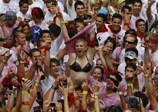 Encierro de San Fermín, Pamplona 2008