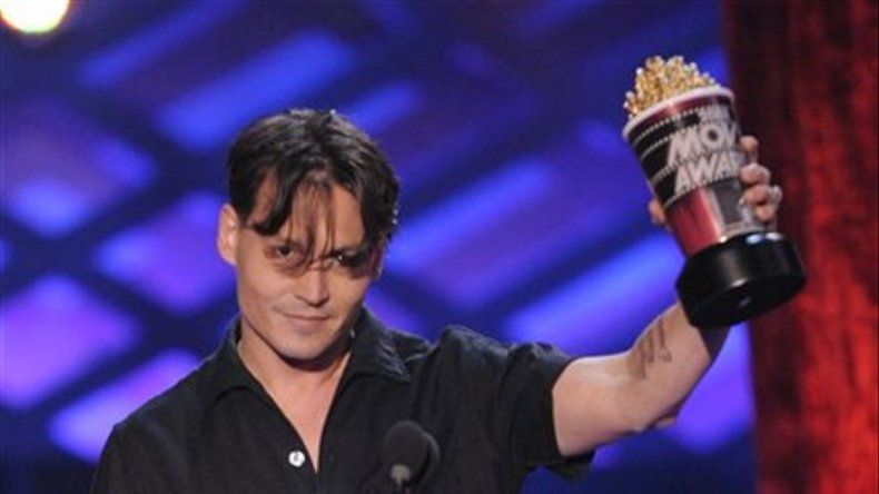 Johnny Depp gana dos premios MTV a lo mejor del cine