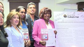 Representantes de candidatos presidenciales firman Pacto Nacional por la Seguridad Vial