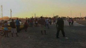 Falta de agua genera protesta y cierre de calle en Pacora