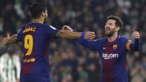 El Barsa sigue arrollador gracias a Messi y Suárez