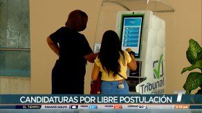 El 7 de agosto serán reconocidos los candidatos por la libre postulación
