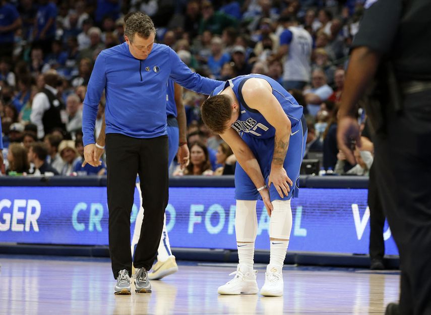NBA: Luka Doncic es baja para el primer partido de Playoffs