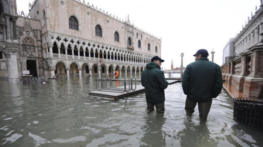 Venecia se hunde por aumento del nivel del mar