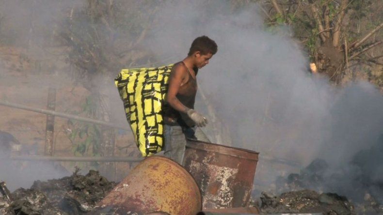 Colapsa vertedero de Las Tablas luego del carnaval