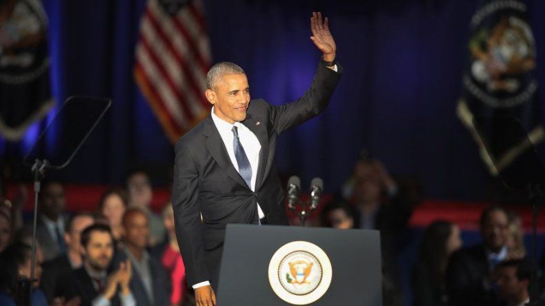 Obama se despide del poder con emotivo llamado a la unidad