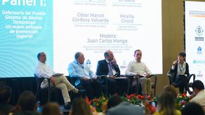 La Defensoría del Pueblo de Panamá y&nbsp; de Colombia coordinan alerta temprana binacional en tema migratorio.