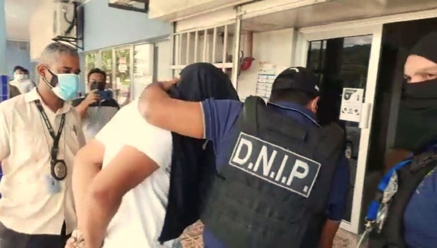 Los aprehendidos en la Operación Insumos fueron llevados al SPA de La Chorrera.