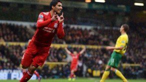 Premier: Hat trick de Suárez en triunfo de Liverpool