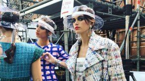 Chanel recrea un universo acuático para ninfas con botas de lluvia