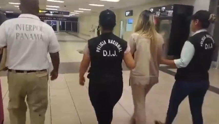 Aprehensión de una colombiana en el Aeropuerto de Tocumen