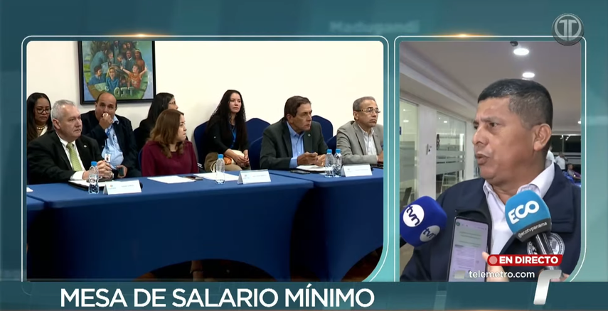 Mesa de salario mínimo en Panamá en su recta final.