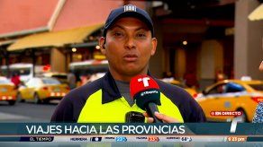 Más de 16 mil vehículos se han movilizado hacia el interior del país