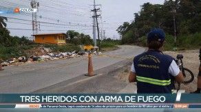 Tiroteo en Colón deja tres heridos
