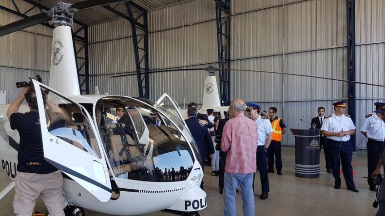 Uruguay suma helicópteros estadounidenses a policía para reforzar vigilancia