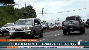 Comportamiento en el flujo vehicular determinará si se hará inversión de carriles este fin de semana