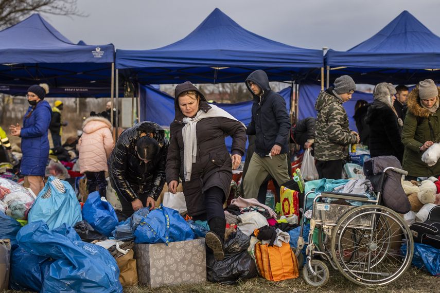 Polonia es el país que ha acogido un mayor número de refugiados.