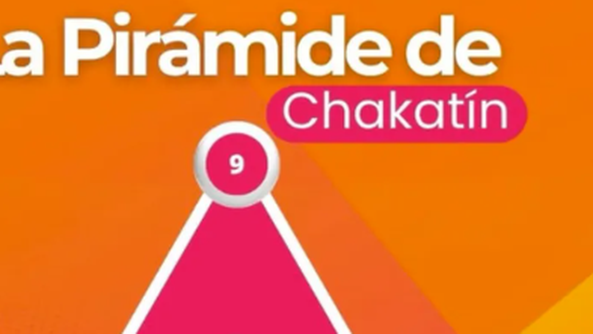 Chakatín reveló los números de la Pirámide