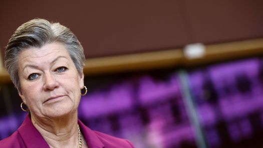 Ylva Johansson, comisaria de Asuntos de Interior de la UE.