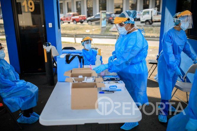 Centros de hisopado, primer frente para controlar el coronavirus en Panamá