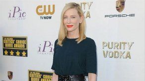 Cate Blanchett no tiene tiempo para maquillarse