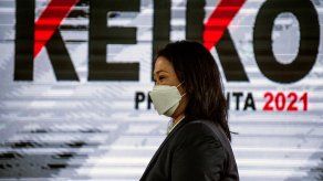 La candidata derechista peruana Keiko Fujimori﻿.