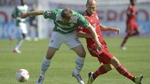 Bayern vence a Fuerth 3-0 en la Bundesliga