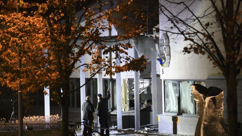 Una explosión causa daños materiales en una comisaría sueca