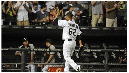 Quintana tuvo juego sin hit hasta la 7ma entrada