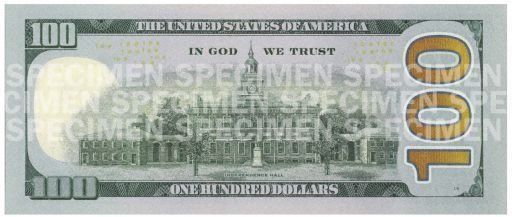 EEUU lanzará este martes nuevo billete de 100 dólares