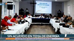 Mesa de diálogo pone en pausa tema de energía por falta de consenso