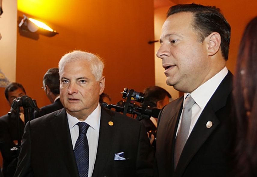 Los expresidentes panameños