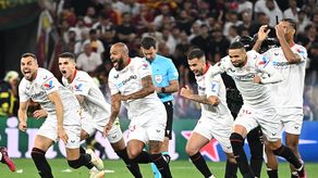 El Sevilla vence a la Roma y se corona campeón de la Europa League