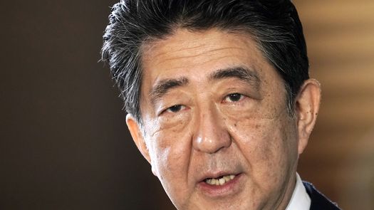 El ex primer ministro Shinzo Abe.