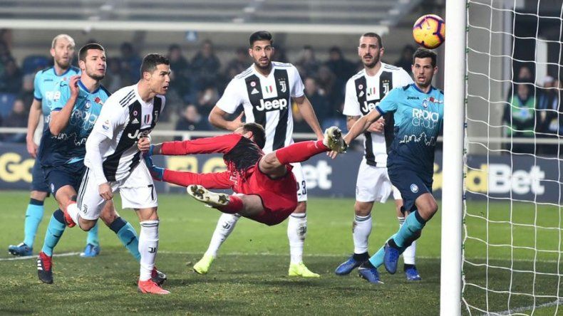 Ronaldo rescata empate de la Juventus ante el Atalanta